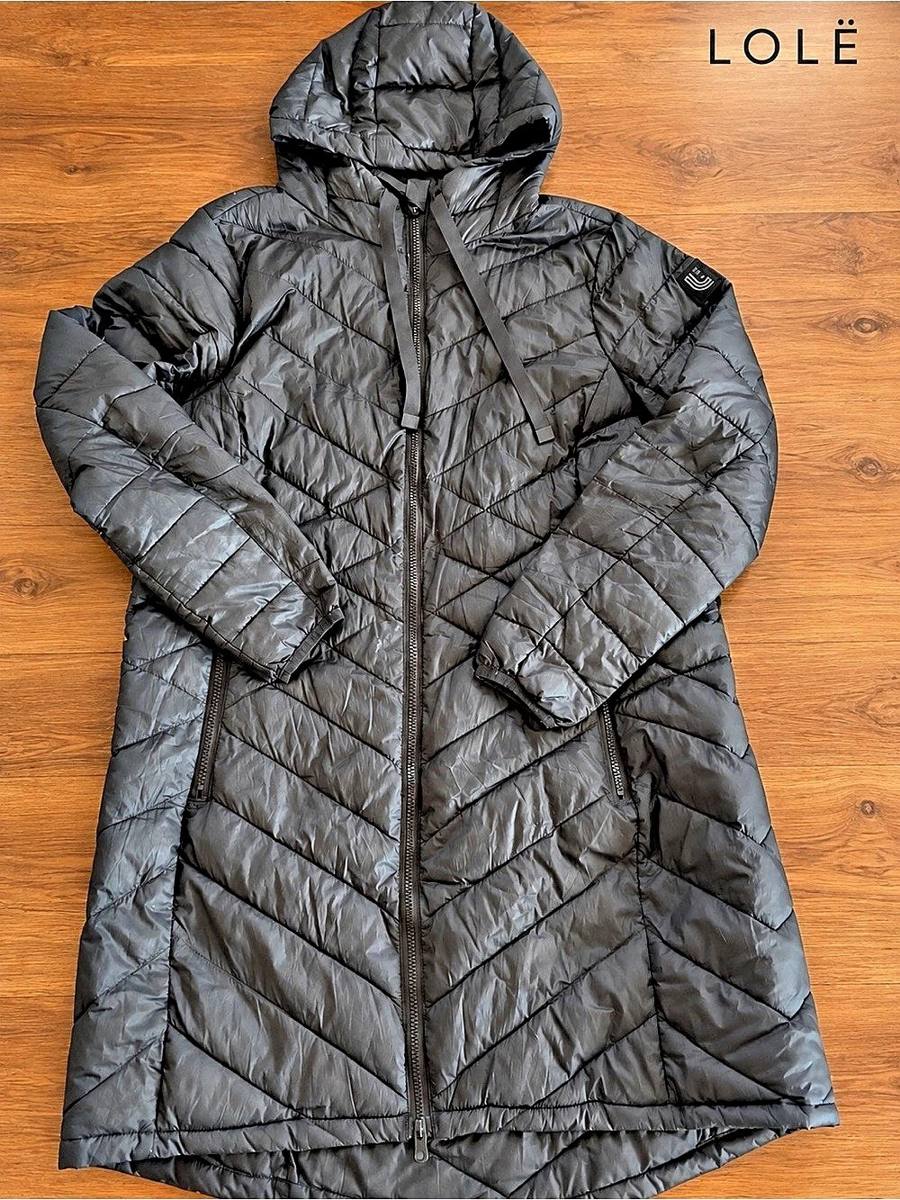 Lole The Base Insulated Jacket Quilted Hooded Puffer, Women’s XL